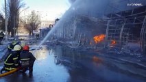 Ucraina: distrutto teatro a Mariupol, rifugio per centinaia di civili