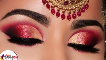 घरच्या घरी करा Easy Bridal Eye Makeup | Easy Eye Makeup Tutorial | bridal makeup | Beauty Hacks |