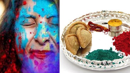 Holi 2022 : होली पूजा सामग्री । होली 2022 के रंगों की थाली ऐसे सजाएं । Boldsky