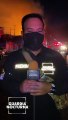 “Live“ Continúan trabajos para sofocar el voraz incendio en una refaccionaria de la colonia El Rosario, en Guadalajara