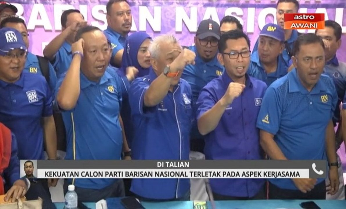 Kekuatan calon parti Barisan Nasional terletak pada aspek kerjasama