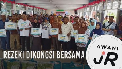#AWANIJr: Rezeki Dikongsi Bersama