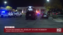 Four detained after robbery at a Glendale Jared jewelry