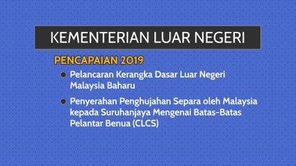 [INFOGRAFIK] Pencapaian Kementerian Luar Negeri pada 2019
