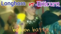 FOR VANCOUVER DELTA BC PARENTS AND EVENT ORGANIZERS LOOKING FOR LONGHORN VS UNICORN BALLOONS