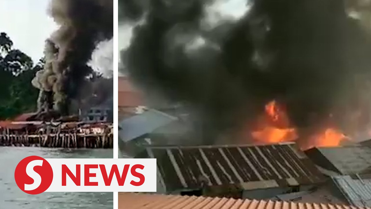 Fire destroys 17 houses in Kampung Bukit Malut, Langkawi