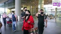 Parth Samthaan With J P Dutta Family Spotted At Airport