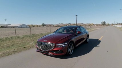 2022 Genesis G80 Sport Driving Video