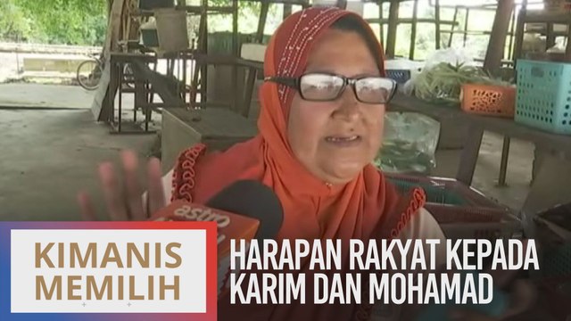 PRK Kimanis: Harapan rakyat kepada Karim dan Mohamad