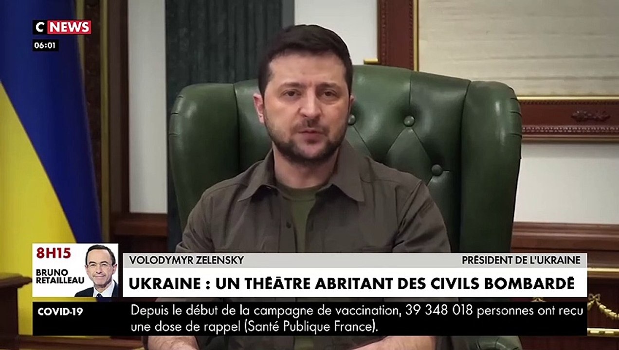 Guerre en Ukraine - L'Ukraine accuse la Russie d'avoir bombardé un théâtre dans lequel "plus d'un millier" de civils s'étaient réfugiés, mais la Russie parle de "mensonges"