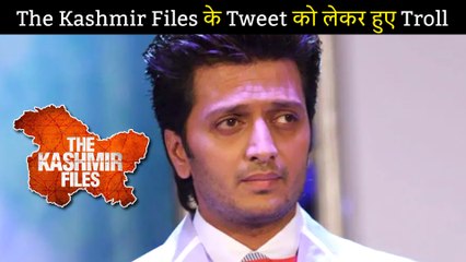 Riteish Deshmukh Gets Trolled For Supporting 'The Kashmir Files'