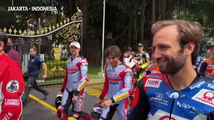 GP Mandalika 2022 "The riders parade through Jakarta"
