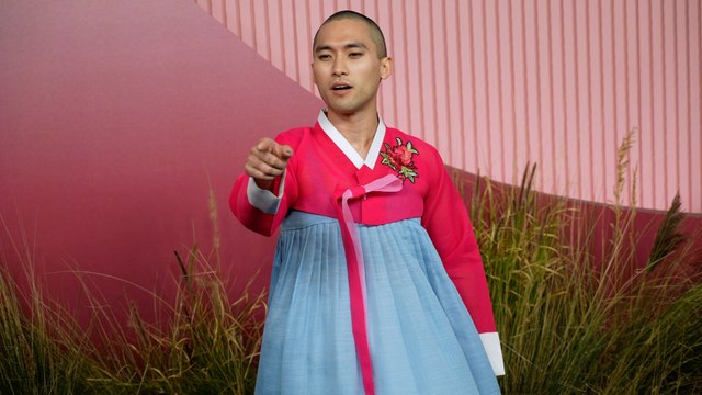 Jin Ha attends the Apple’s “Pachinko” global premiere in Los Angeles