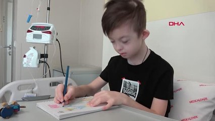 OĞLUNUN LÖSEMİ TEDAVİSİ İÇİN UKRAYNA'DAN GELEN ANNE: İKİ SAVAŞIN İÇİNDEYİZ