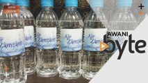 #AWANIByte: Dikategorikan sebagai air mineral semulajadi, air Zam Zam dilarang dijual di Malaysia