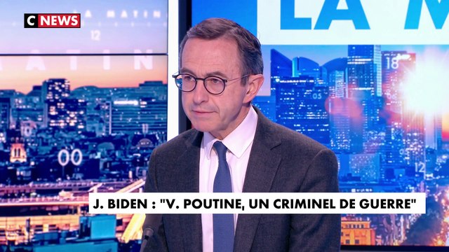 Vladimir Poutine criminel de guerre ? «Personne n'a intérêt à une escalade sur le plan verbal», selon Bruno Retailleau