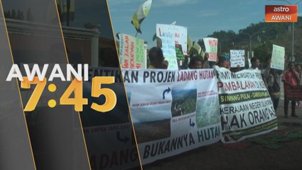 Orang Asli di daerah Kinta bantah projek pembangunan ladang hutan