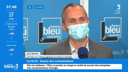 Loïc Souriau, invité de France Bleu Vaucluse