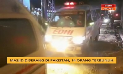 Masjid diserang di Pakistan, 14 orang terbunuh