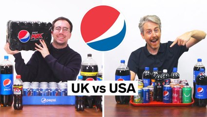 US vs UK Pepsi | Food Wars