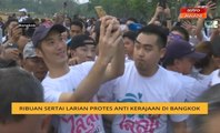 Ribuan sertai larian protes anti kerajaan di Bangkok