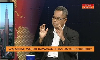 #AWANIPagi: "Bukan membantah kawasan khas perokok, tapi tak perlu makan belanja yang banyak" - Dr Zainal Ariffin