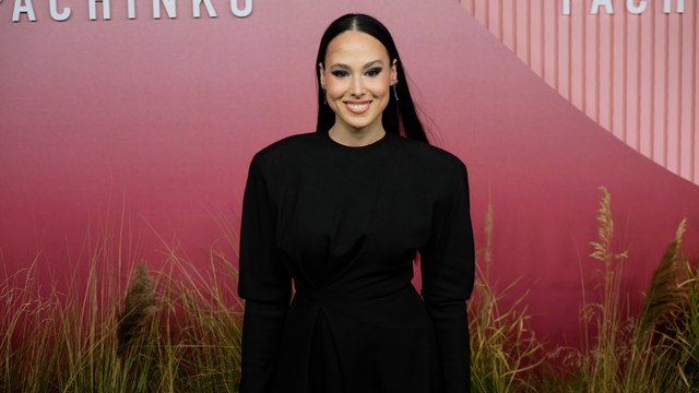 Meena Harris attends the Apple’s “Pachinko” global premiere in Los Angeles