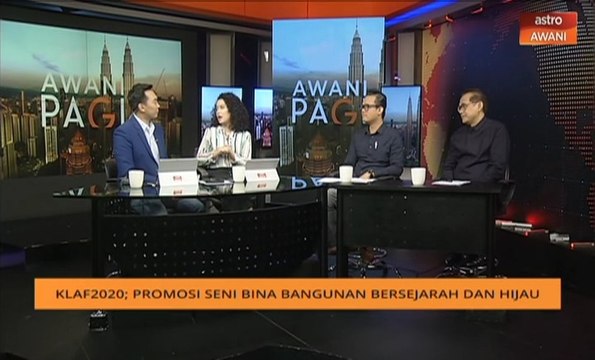AWANI Pagi: KLAF2020 - Promosi seni bina bangunan bersejarah dan hijau
