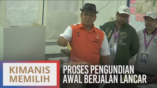 PRK Kimanis: Proses pengundian awal berjalan lancar