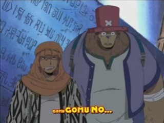 One Piece délire - Luffy qui s'enerve sur un caillou