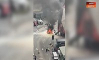 Kenderaan terbakar di Jalan Bukit Bintang