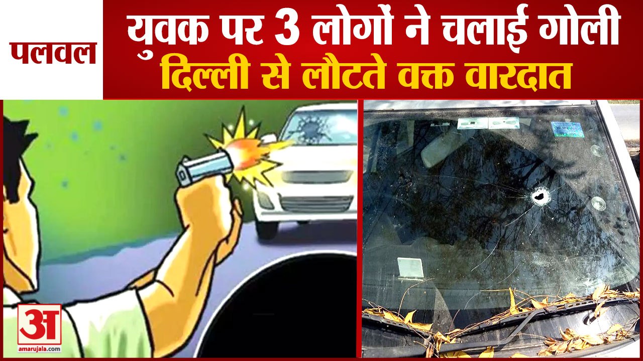 Three Youths Fired At The Youth In Palwal|पलवल...