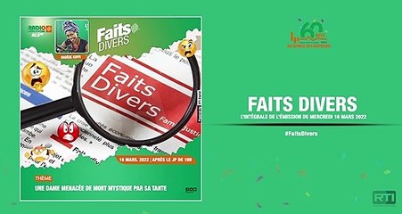 Faits divers du 16 mars 2022 par Nadège Koffi [ Radio Côte d'Ivoire ]