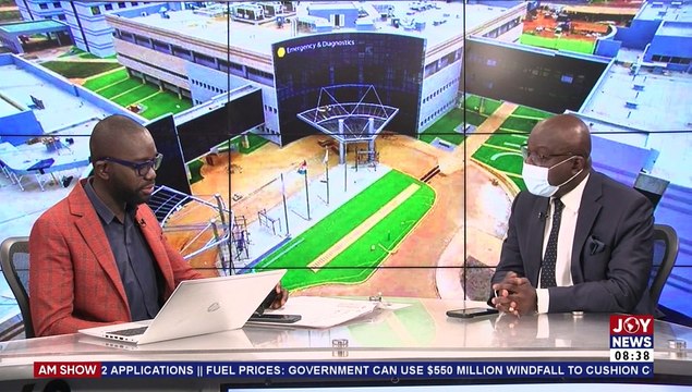 Improving Healthcare Delivery: University of Ghana Medical Centre is now fully operational - AM Show on Joy News (17-3-22)