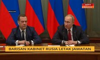 Barisan Kabinet Rusia letak jawatan