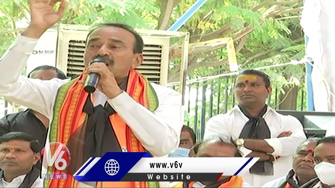 TS Govt Earns 37,000 Crores Revenue from Liquor _ BJP MLA Etela Rajender _ V6 News