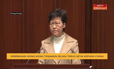 Kebebasan Hong Kong terjamin selagi terus setia kepada China