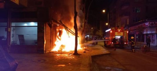 ORDU'DA İŞ YERİNİN KUNDAKLANMA ANI KAMERADA - YENİDEN