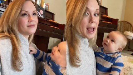 'Baby boy won't say anything other than 'dada' no matter how hard mom tries'