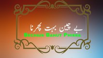 Bechain Bahut Phirna | Sad Poetry | Poetry Junction