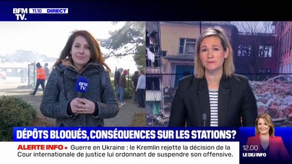 Le blocage de dépôts pétroliers aura-t-il des conséquences sur les stations? BFMTV répond à vos questions