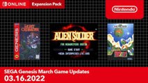 Nintendo Switch Online - Juegos de MegaDrive en marzo 2022