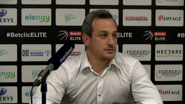 Au micro maritima: Rémi Giuitta avant le déplacement de Fos Provence Basket à l'ASVEL