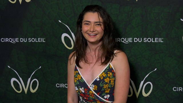Emily Robinson Cirque du Soleil OVO Los Angeles Premiere Red Carpet