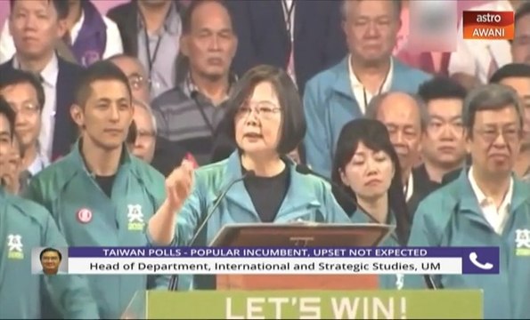 Consider This: Taiwan Polls - Popular Incumbent, Upset Not Expected