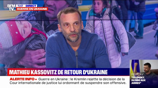 Matthieu Kassovitz de retour d'Ukraine: Les Ukrainiens sont des résistants d'âme, qui ne sont pas prêts à lâcher quoi que ce soit