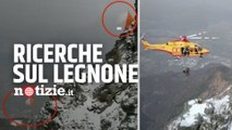 Lecco, ricerche dei piloti dei vigili del fuoco sul monte Legnone: i video dopo la caduta del Jet