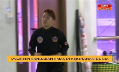 Syazreen sandaran emas di kejohanan dunia