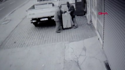 300 kilo ağırlığındaki kalorifer kazanını çaldılar