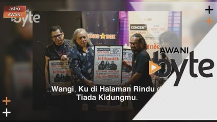 #AWANIByte: Ramli Sarip teruja adakan konsert di Singapura 7 Mac depan.